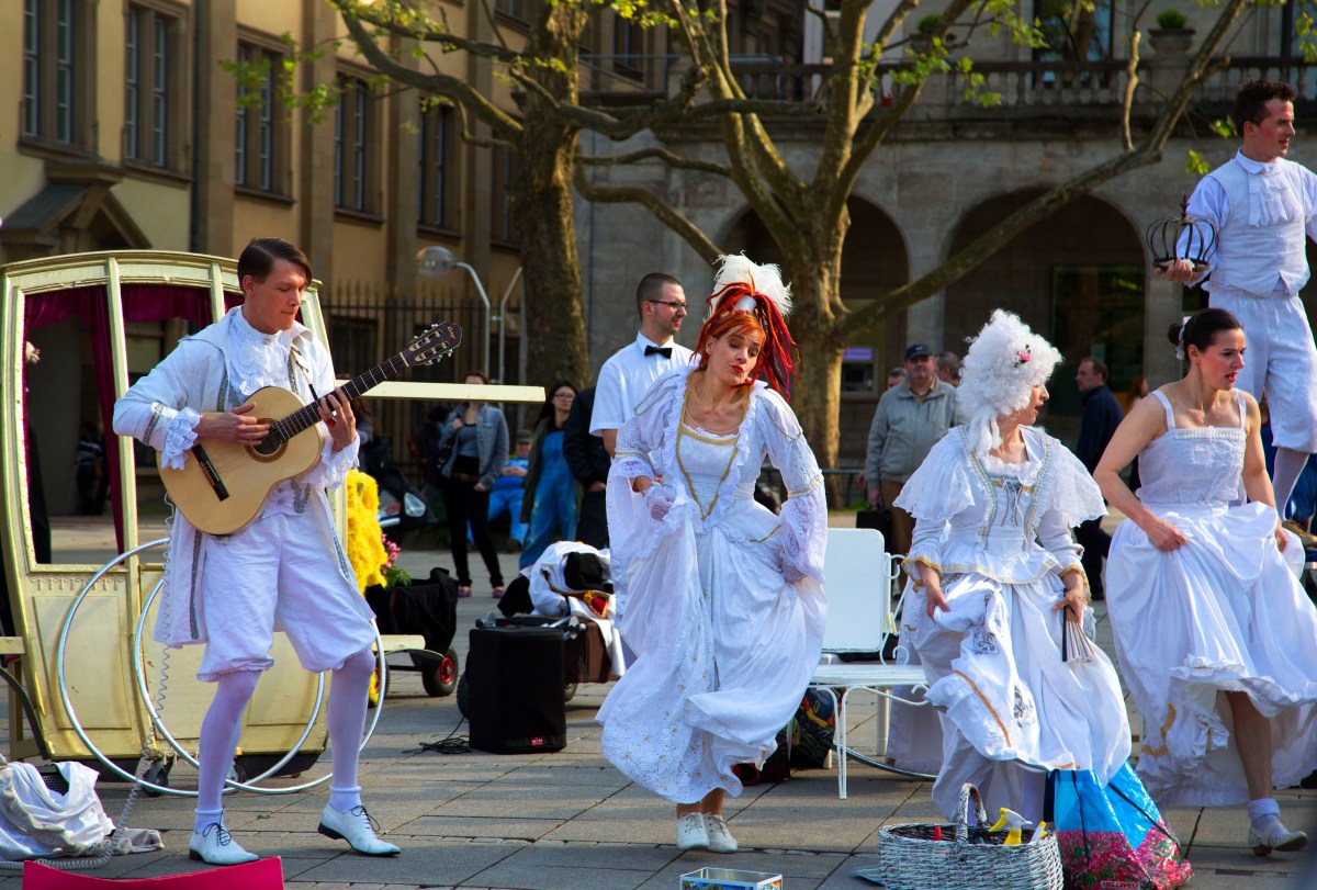 Street performers, Stuttgart